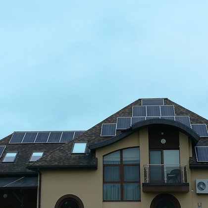Privātmāja Jelgava 7kw 2018 gads Solaredge sistēma