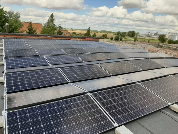 Ražošanas ēka Jelgava - 30 kW Solaredge sistēma