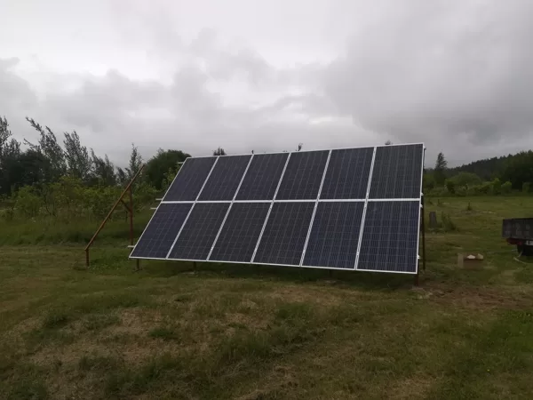 Saimniecība Kalnciemā 3 kW Kostal sistēma